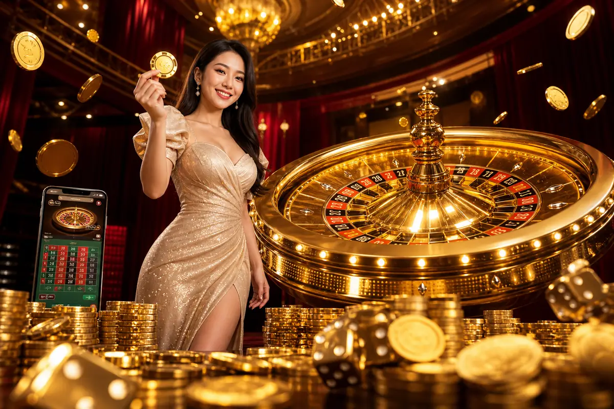 ctj777 Live Dealer Baccarat Table